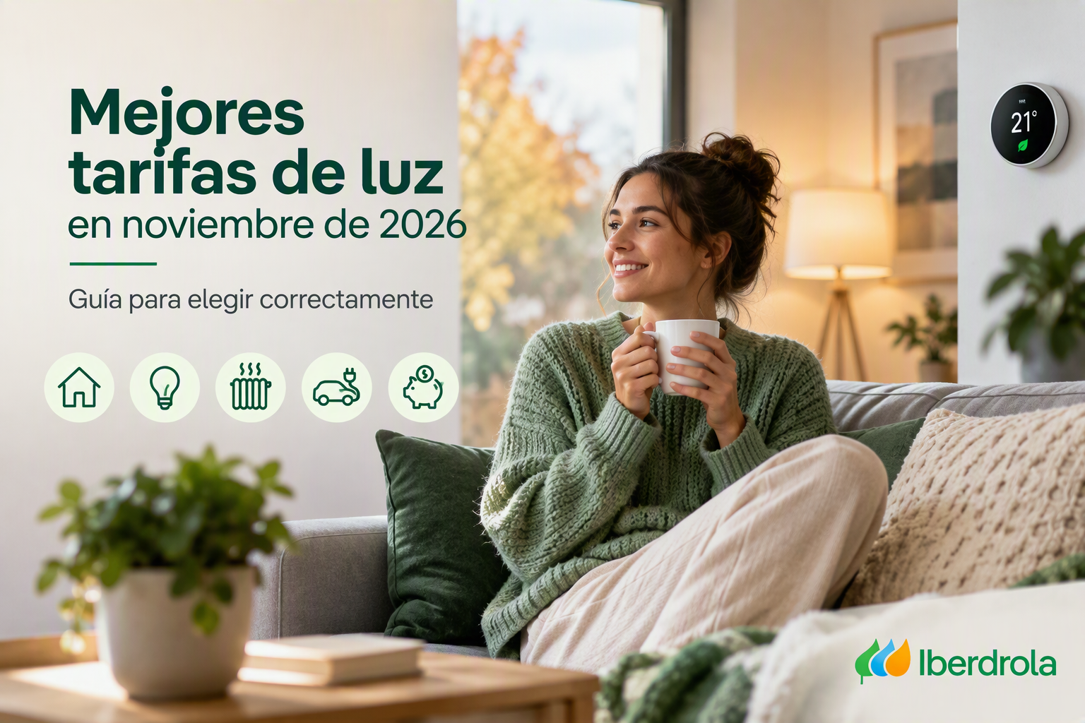 Image Mejores tarifas de luz en noviembre de 2026