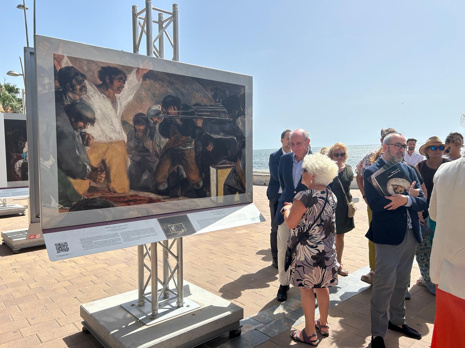 Exposicion El Prado en las calles San Javier