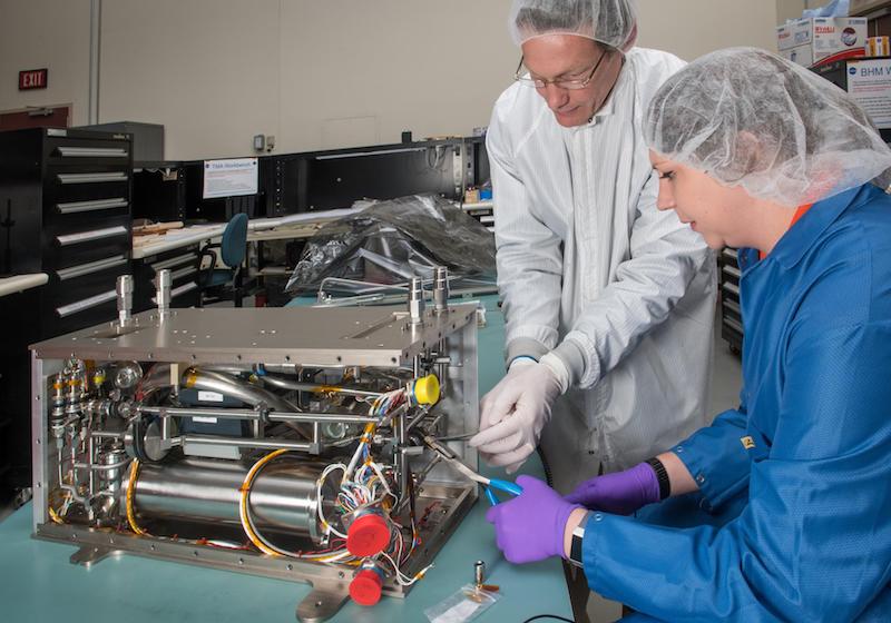 investigación llevada a cabo por la NASA en la búsqueda de un sistema de refrigeración efectivo