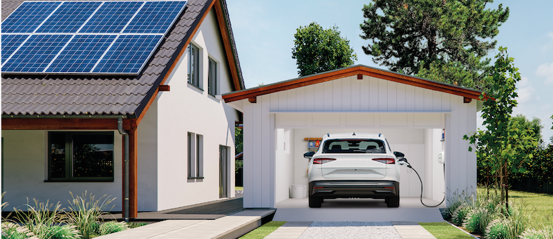 Imagen Cargar tu coche eléctrico con placas solares: la solución perfecta