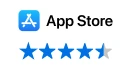 En App Store, Iberdrola tiene una puntuación de {valor} sobre 5